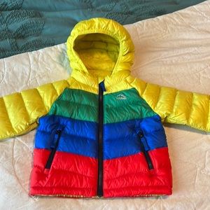 L.L. Bean Rainbow Puffer